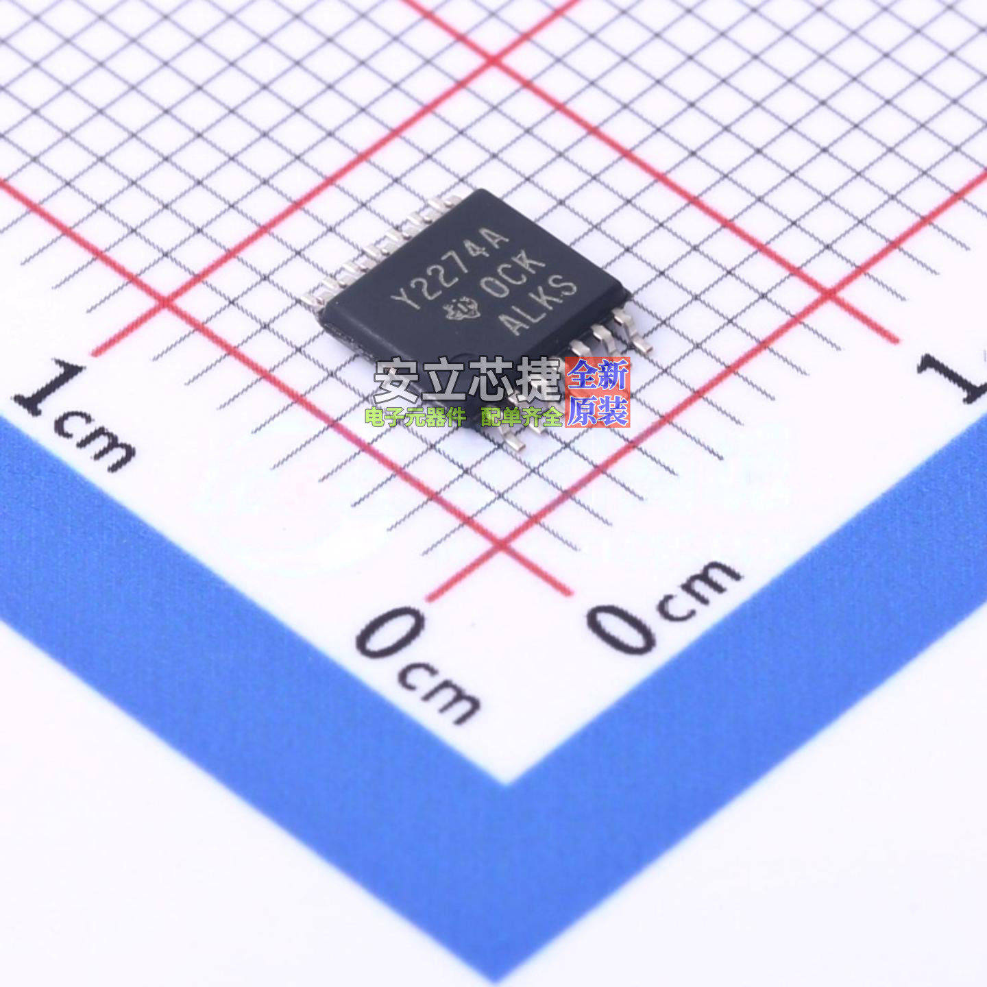 运算放大器 TLC2274AIPWR TSSOP-14 TI/德州 电子元器件全新原装