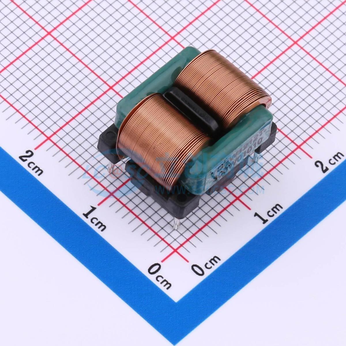 共模滤波器 YDFW1212T-303W01010 插件,18.5x14.5x12.5mm 30mH@1k
