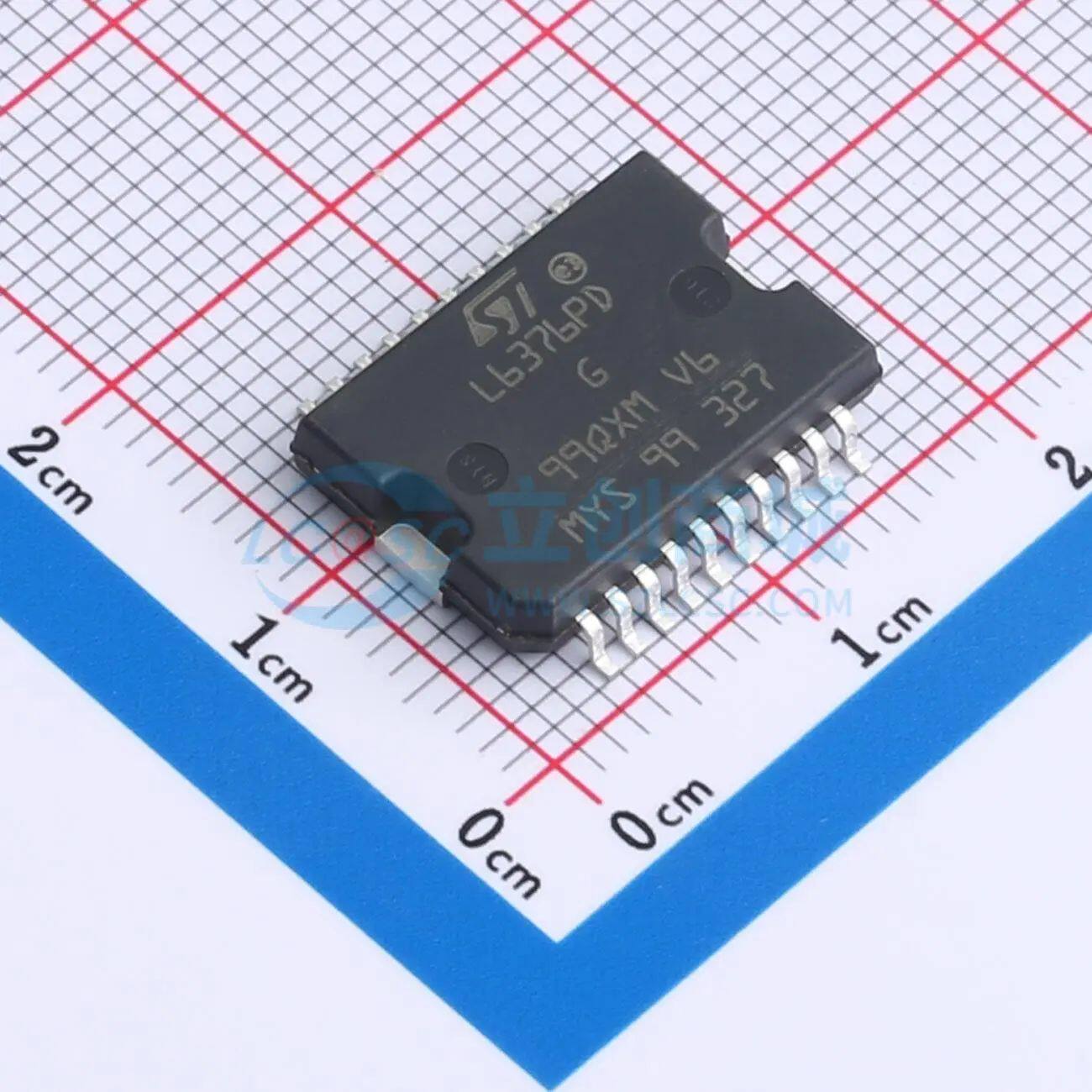 L6376D013TR PowerSO-20 功率电子开关 高侧驱动四通道智能功率开 - 实物图