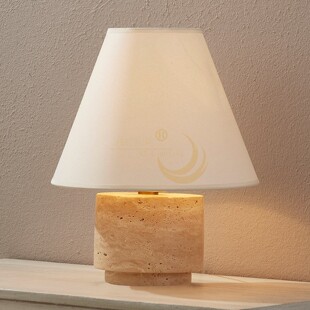 伟时定制轻奢极简小号布艺台灯法式软装起居室卧室床头灯酒店台灯