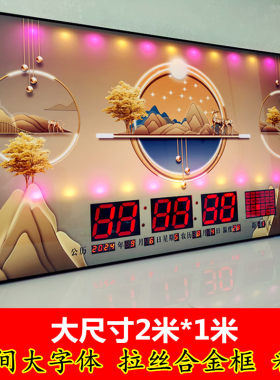 北极星新款大字体电子万年历