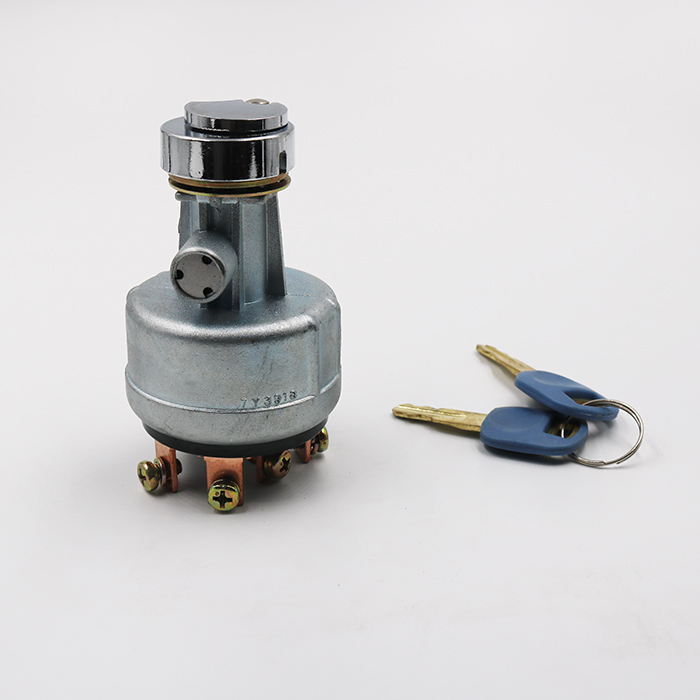 挖掘机卡特CAT320/320B/C/D点火开关启动点火开关电门锁4线/6线