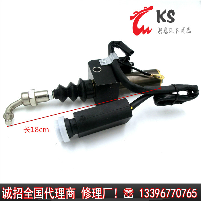 江淮格尔发亮剑熄火控制器奥博熄火开关玉柴锡柴断油气缸电磁阀