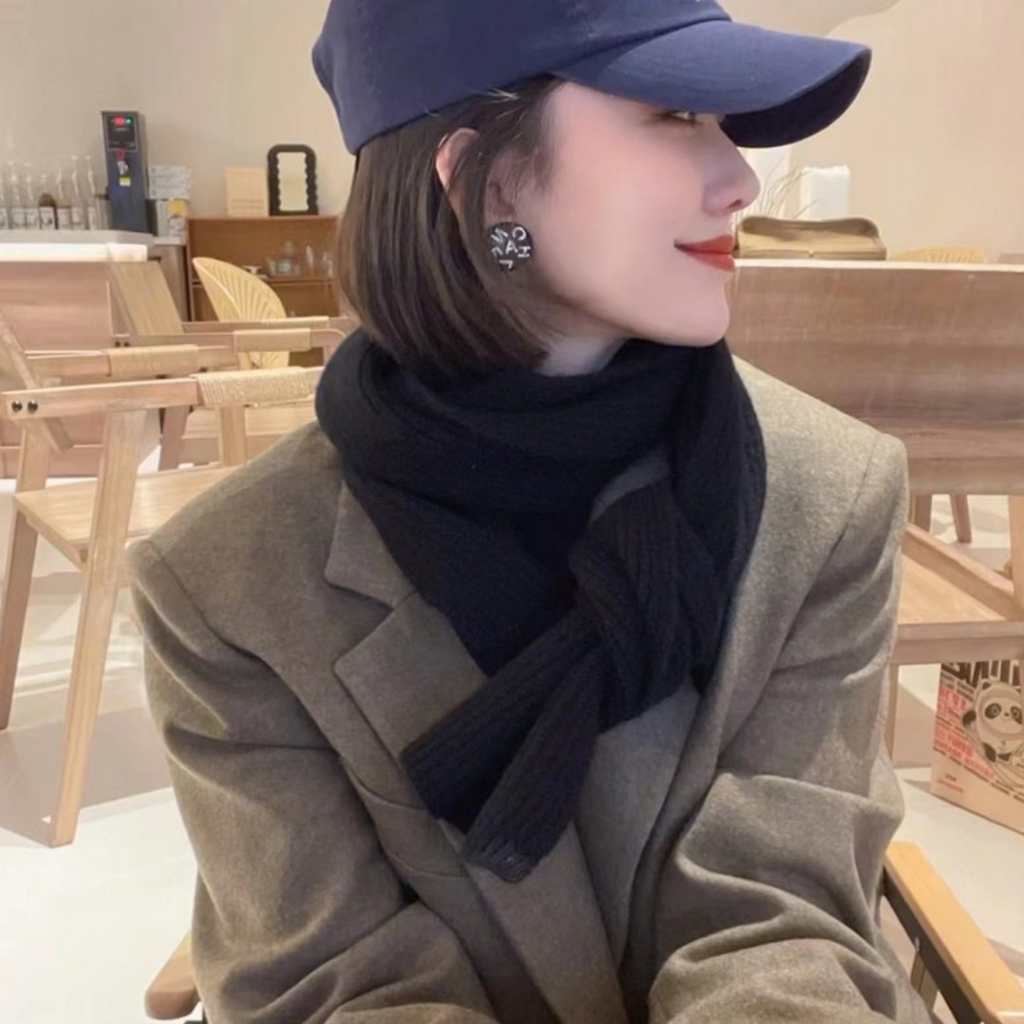 提升气质的小神气！高级感围巾