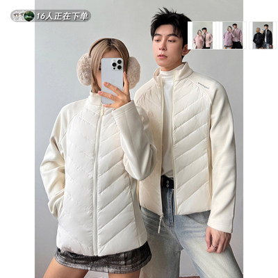 保暖立领外套潮牌运动健身夹克