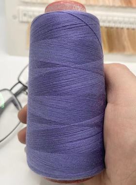 雾霾紫402宝塔线细线家用老式缝纫机线手工缝纫涤纶缝衣线针线