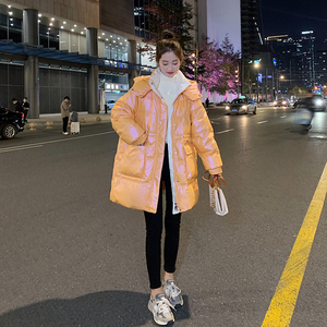 现货 不挑人穿中长款连帽羽绒服  8252 P265控398图片
