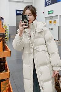 现货 50羽绒服 牛角扣中长款加厚外套 22816P260  严控398图片