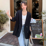 已卖开现货秋季韩版单边西装领线条西装外套1532467P135K198，女装皮衣，艾青服饰