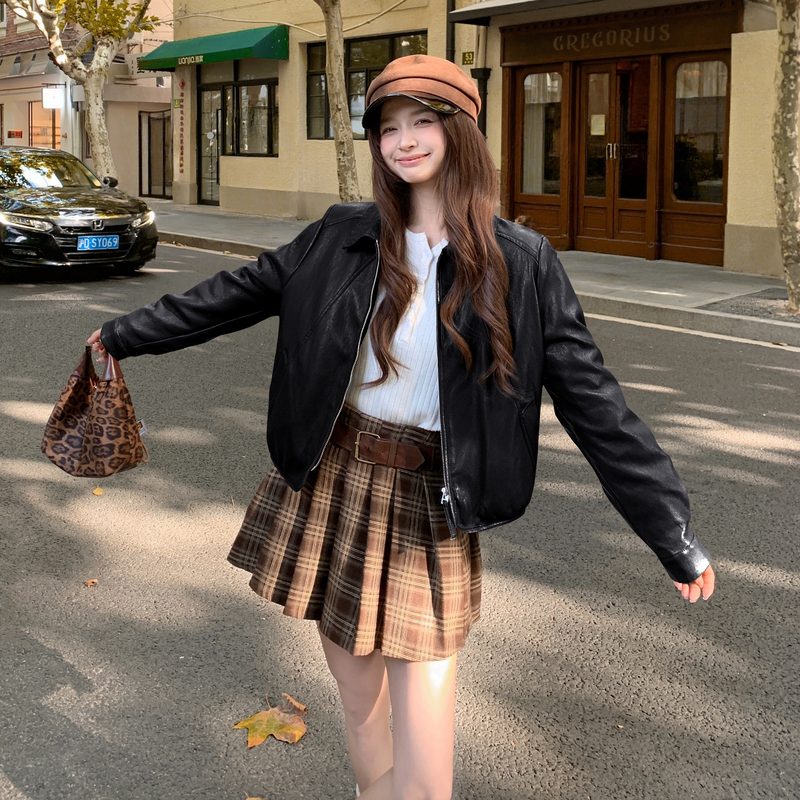 现货加棉PU皮外套加绒保暖棉服潮1536653P155K228,女装皮衣,艾青服饰 现货加棉PU皮外套加绒保暖棉服潮1536653P155K228,女装皮衣,艾青服饰
