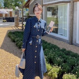 现货牛仔提花连衣裙字母裙29022318P120控17822301P130控198，女装连衣裙，艾青服饰