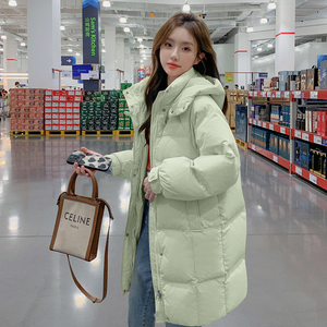 现货 50羽绒服 牛角扣中长款加厚外套 22816P260  严控398图片