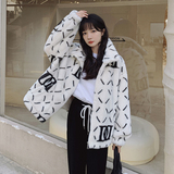 现货主推仿水貂毛皮草年轻款毛绒宽松外套女冬290251P210控298，女装皮草，艾青服饰