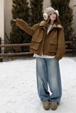 现货冬季新款皮毛外套1536644P200K288，女装短外套，艾青服饰