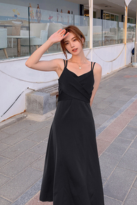 现货 仿醋酸缎面时尚吊带连衣裙女内搭外穿背心裙487 142P85控138图片