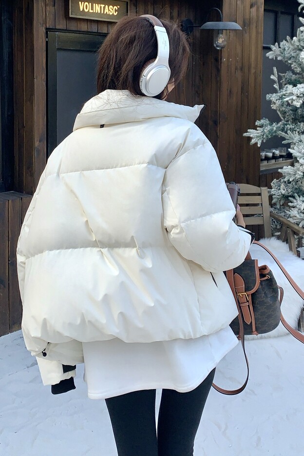 6号出货90绒羽绒服加厚2025年新品面料亲肤户外6662P295控498,女装羽绒服,艾青服饰