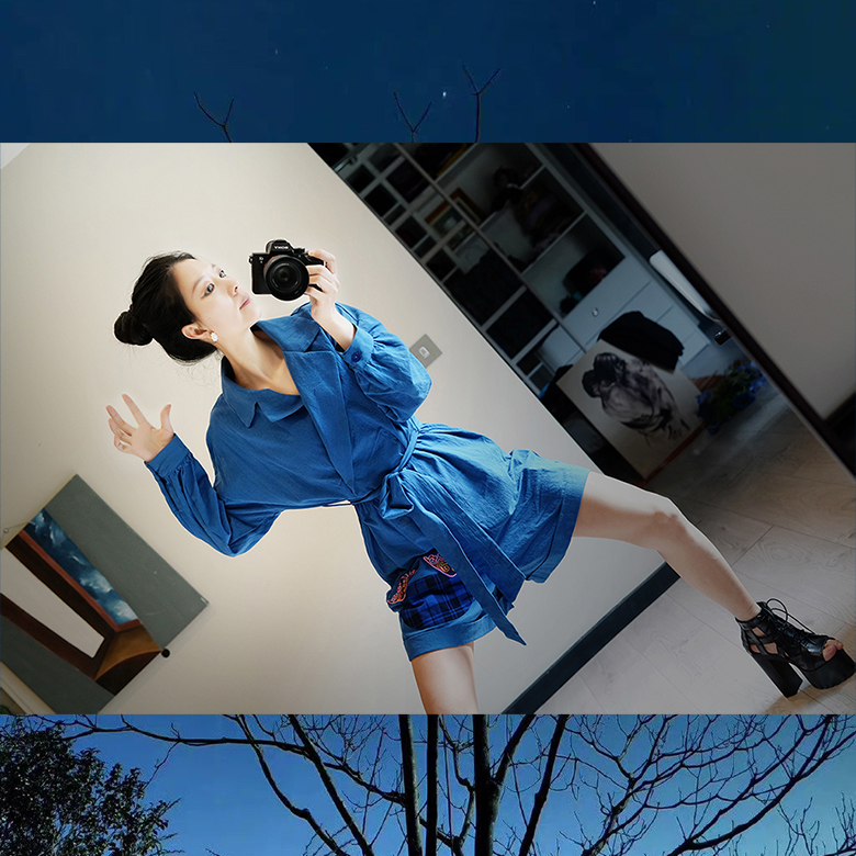 此岸歌声原创艺术范连体裤