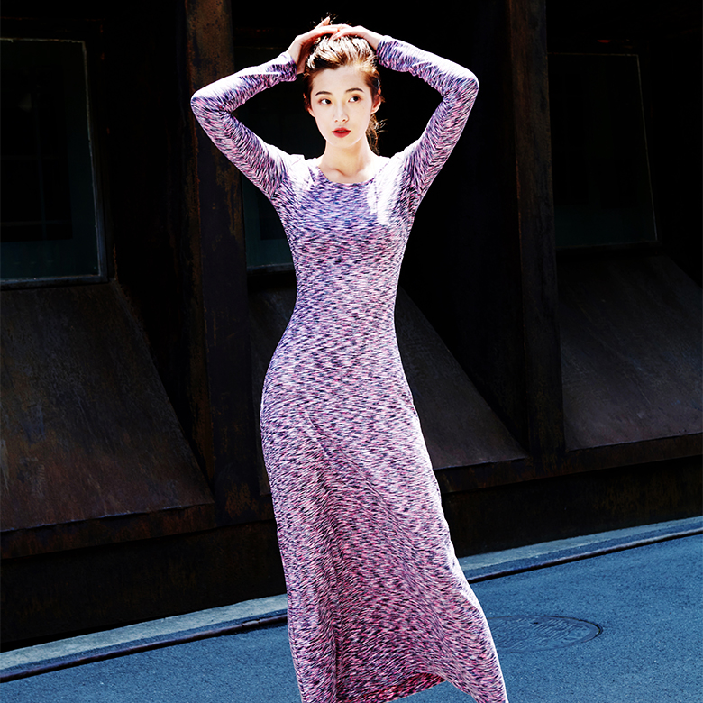 此岸歌声*原创设计店-粉色驳织小袍子  如昨