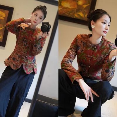 合体小棉衣时常民族风