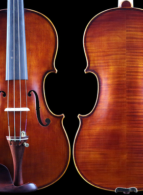 耿国生小提琴意大利进口云杉独奏级100136专业演奏小提琴考级用琴