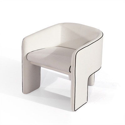 单人沙发椅现代简约创意书房酒店客房咖啡椅子北欧设计师休闲椅