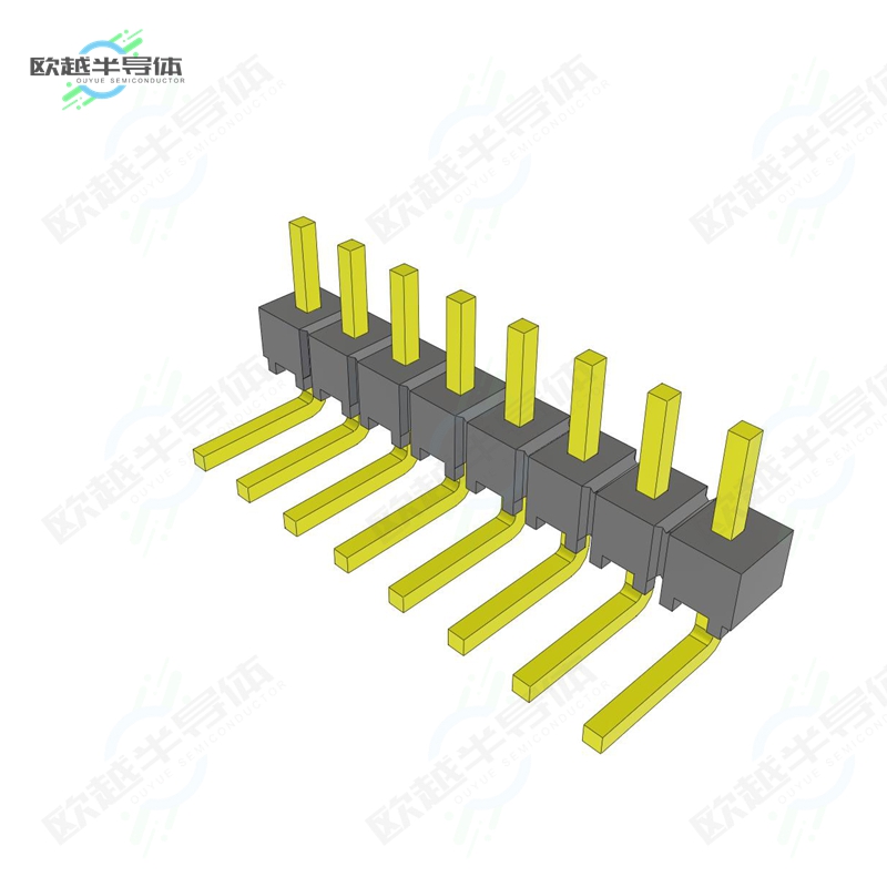 MTSW-108-24-T-S-130-NA[连接器CONN HEADER R/A 8POS 2.54MM]