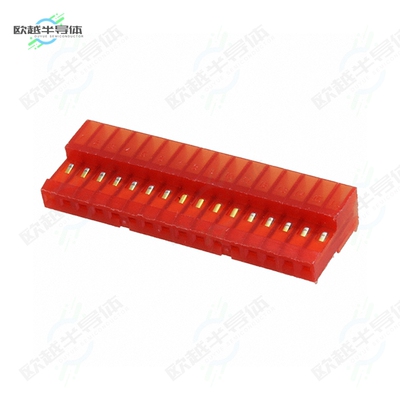 4-641190-6[连接器CONN RCPT 16POS IDC 22AWG GOLD]