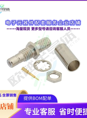 PE44094[连接器SMB Jack Bulkhead Connector Crim]