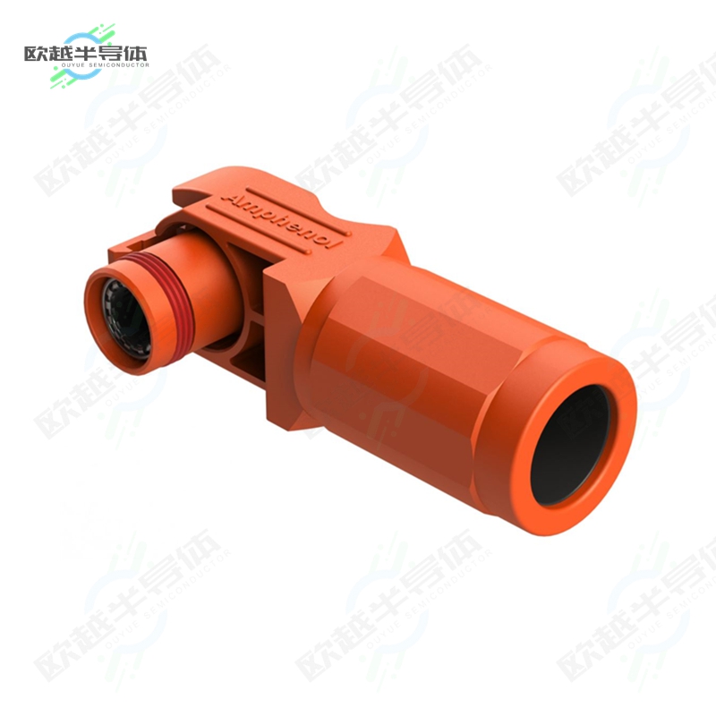 ATHP061RS08NN-50-ORG[连接器8MM STRAIGHT RECEPTACLE, ORANGE]