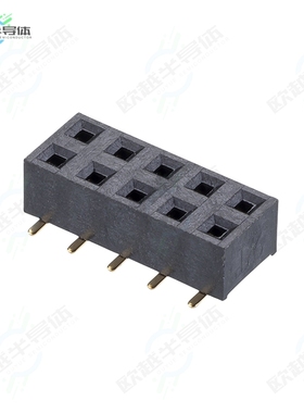 M20-7810545R[连接器CONN RCPT 10POS 0.1 GOLD SMD]