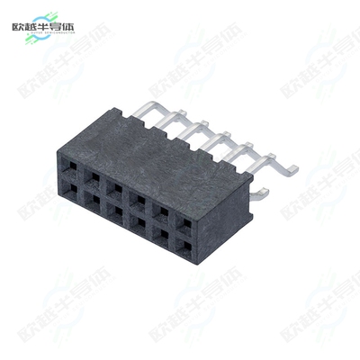 M22-6550642R[连接器CONN RCPT 12P 0.079 GOLD SMD R/A]