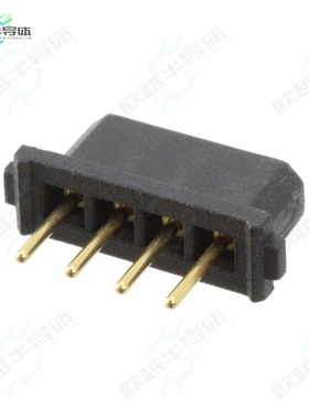 M80-8400445[连接器CONN RCPT 4POS 0.079 GOLD PCB]