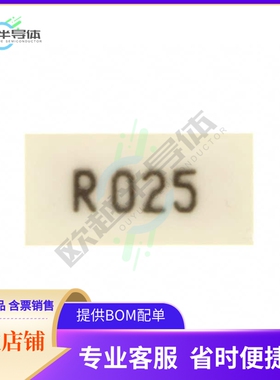 FCSL64R025FER【RES 0.025 OHM 2W 2512 WIDE】