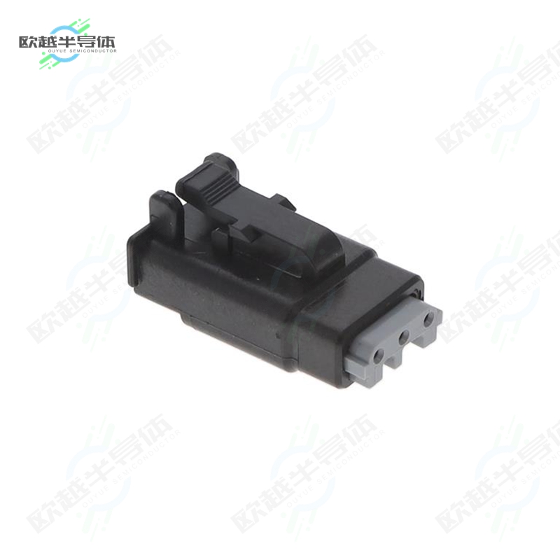 DTMH06-3SA[连接器PLG, 3P, BLK, N, HI TEMP, A]