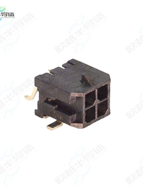 430450409[连接器CONN HEADER SMD R/A 4POS 3MM]