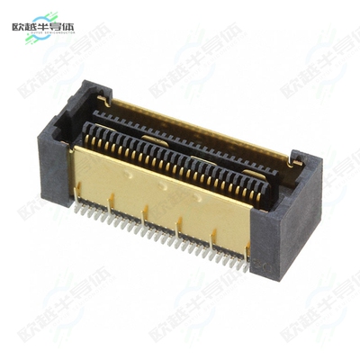 QFSS-026-04.25-L-D-A[连接器CONN RCPT 52POS SMD GOLD]