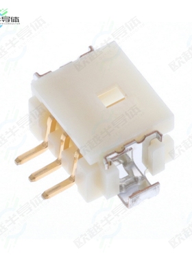 DF13A-3P-1.25H(76)[连接器CONN HEADER SMD R/A 3POS 1.25MM]