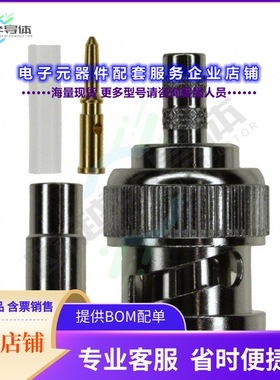 112556[连接器CONN BNC PLUG STR 75 OHM CRIMP]
