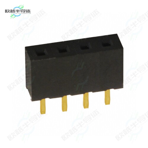 NPPN041BFCN-RC[连接器CONN HDR 4POS 0.079 GOLD PCB]