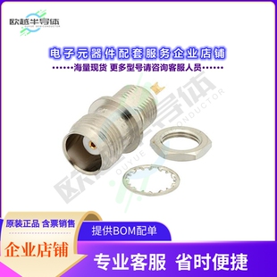 Connec PE4065 Mount Bulkhead 连接器TNC Female