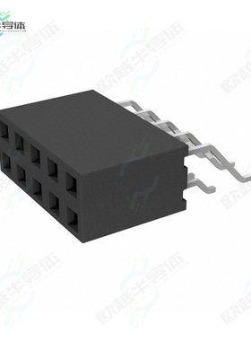 M20-7920542R[连接器CONN RCPT 10POS 0.1 GOLD SMD R/A]