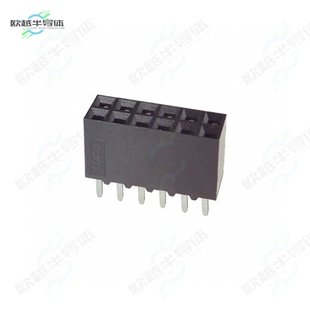 12POS PCB RCPT GOLD 连接器CONN 534206 0.1