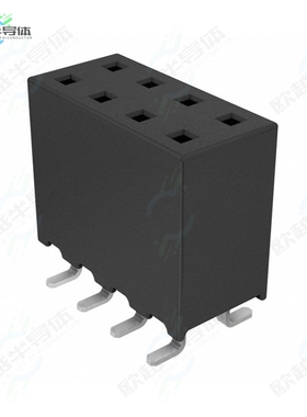 SQW-104-01-L-D-VS-001[连接器CONN RCPT 8POS 0.079 GOLD SMD]