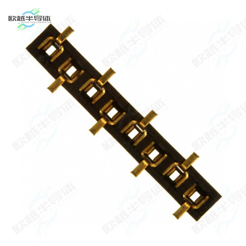 NPPN081BFLD-RC[连接器CONN HDR 8POS 0.079 GOLD SMD]