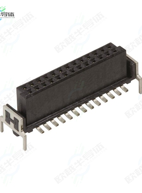 15211002401000[连接器CONN RCPT 100POS 0.05 GOLD SMD]