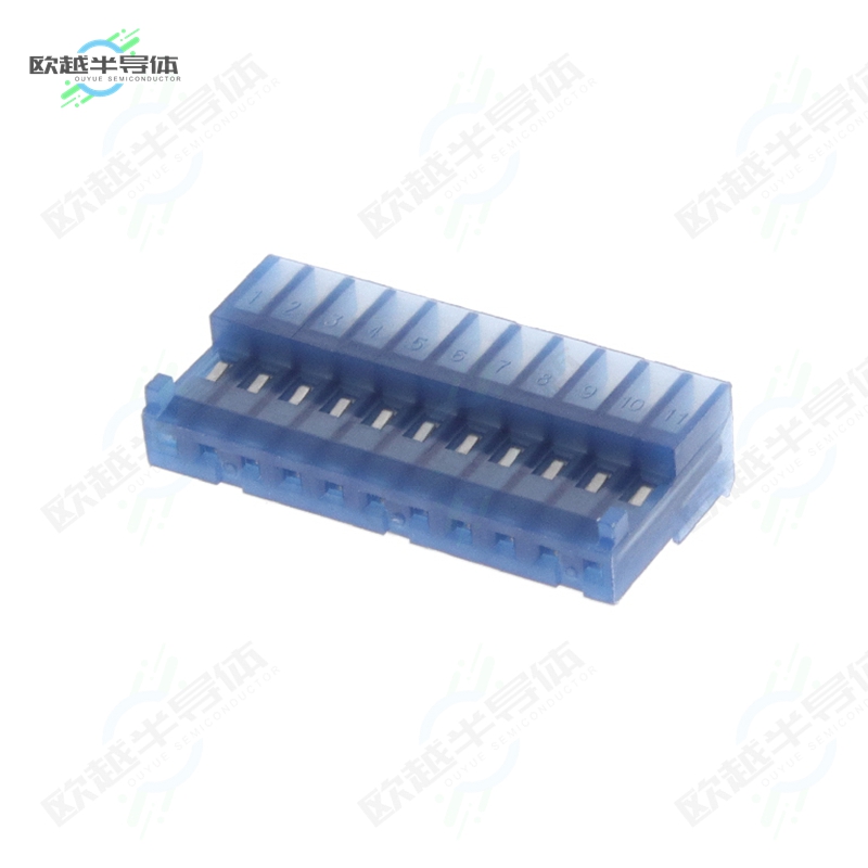 4-643815-1[连接器CONN RCPT 11POS IDC 26AWG TIN]