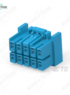 1-2420266-0[连接器SOCKET HSG 2X5P BLUE HCI 4.0 PIT]