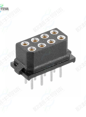 M80-8870801[连接器CONN RCPT 8POS 0.079 GOLD PCB]