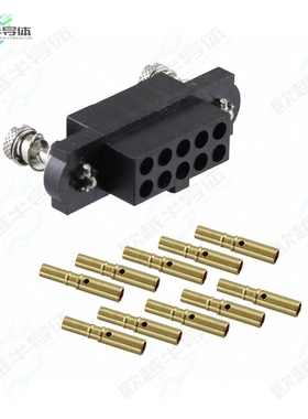 M80-4661005[连接器CONN RCPT 10POS CRIMP 24-28AWG]