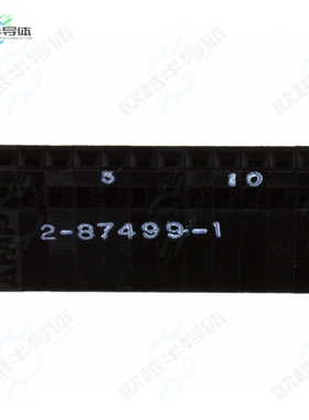 2-87499-1[连接器CONN RCPT HSG 12POS 2.54MM]